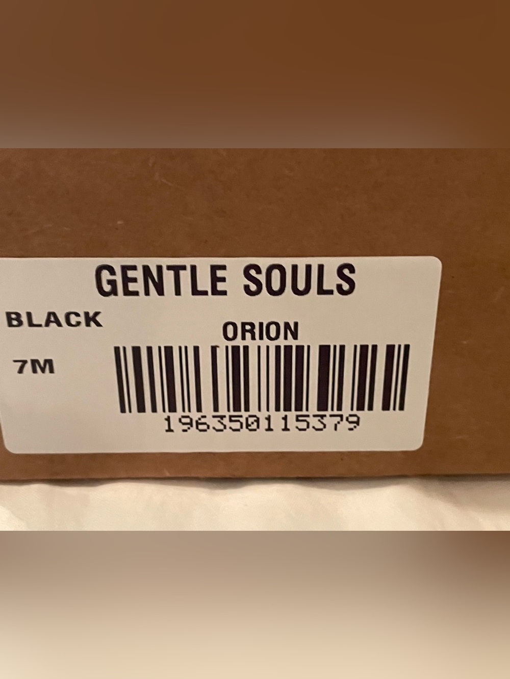 Gentle Souls Orion Black Pebble Leather Crisscross Platform Slide Sz 7 BNWB - Picture 7 of 7